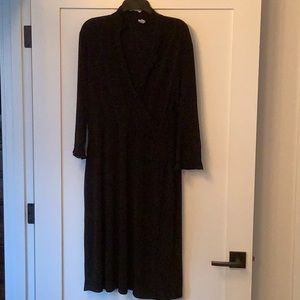 Faux Wrap Dress🖤